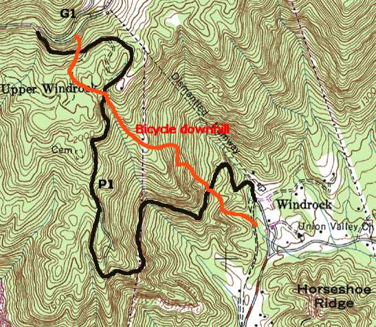 Windrock Offroad Park Trail Map Windrock